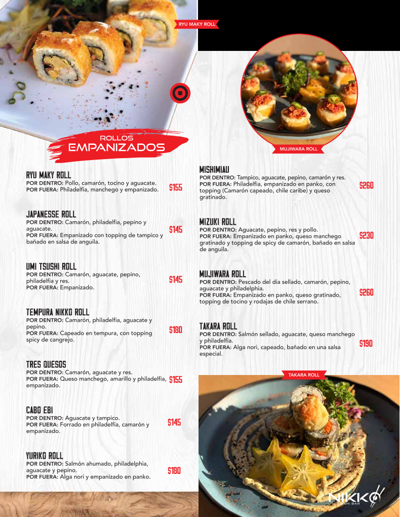 NIKKO SUSHI BAR Menu - Image 2